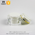 good quality square white acrylic cosmetic 50ml cream jar